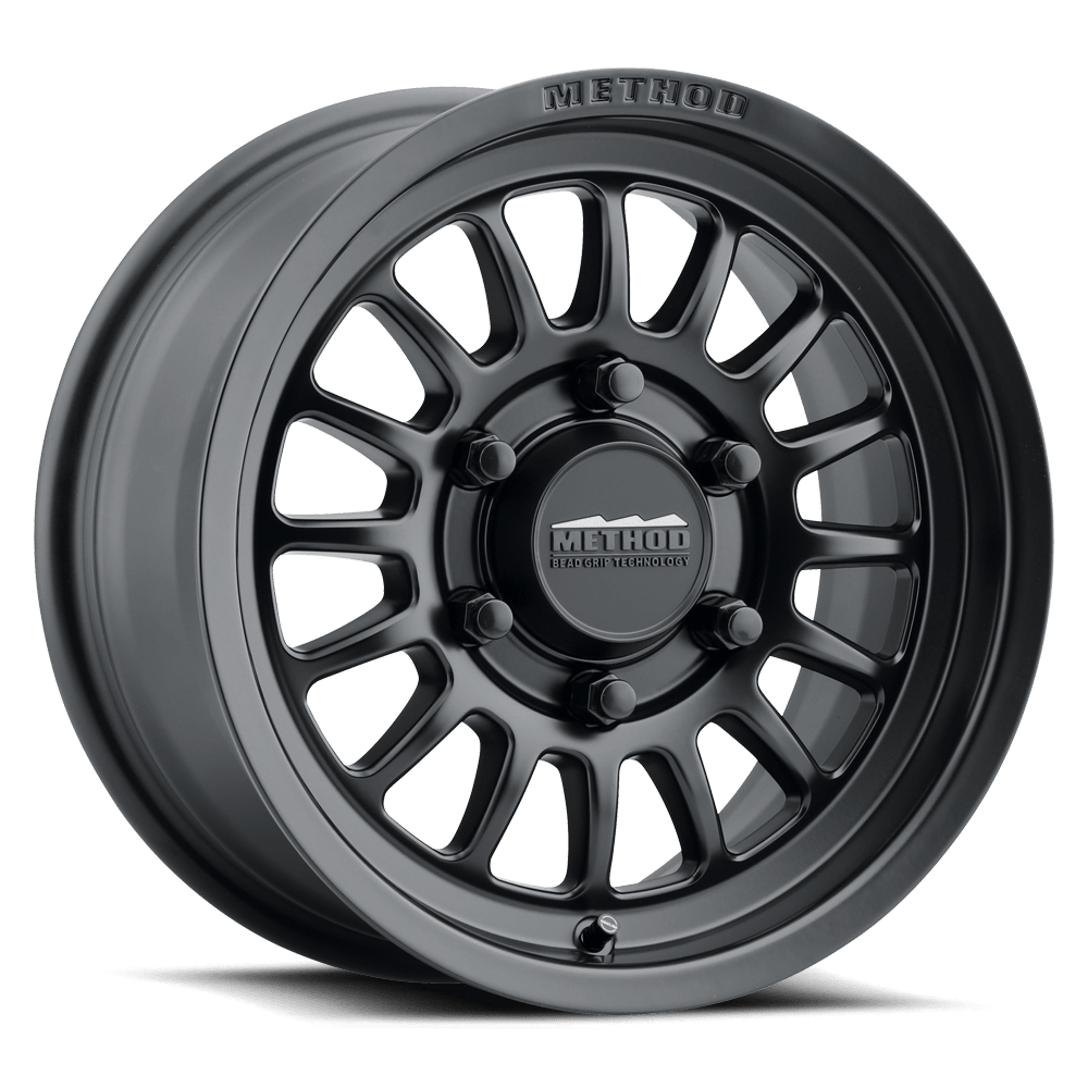 Method Race Wheels | MR411 Bead Grip | Matte Black - Sniper Custom Trucks