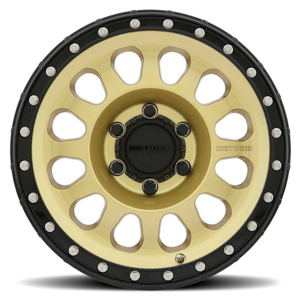 Method Race Wheels | MR315 | Gold - Black Lip