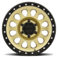 Method Race Wheels | MR315 | Gold - Black Lip - Sniper Custom Trucks