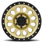 Method Race Wheels | MR315 | Gold - Black Lip - Sniper Custom Trucks