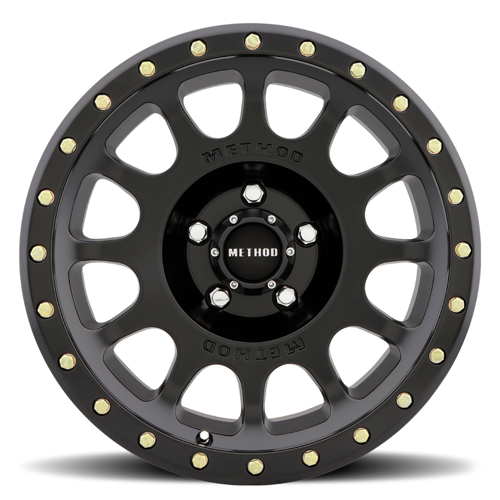 Method Race Wheels | MR305 NV | Matte Black - Sniper Custom Trucks