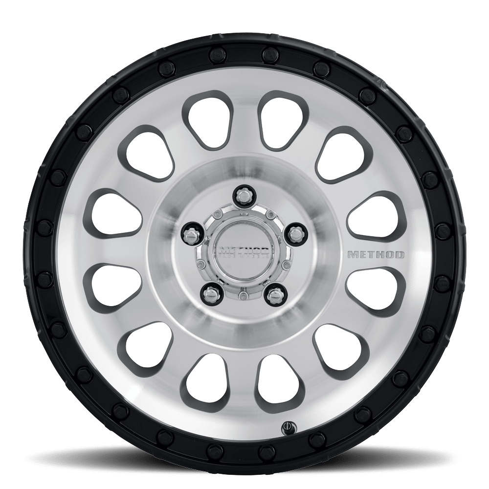 Method Race Wheels | MR315 | Machined - Gloss Black Lip - Sniper Custom Trucks