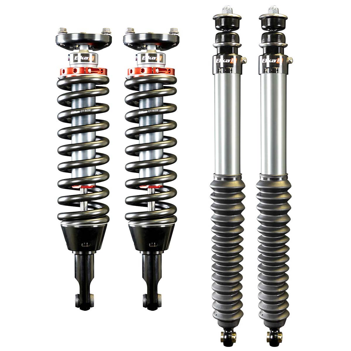 Elka Suspension 2.0 Ifp Front & Rear Shocks Kit For Toyota Fj Cruiser, 2011 To 2014 (2 In. To 3 In. Lift) - Sniper Custom Trucks