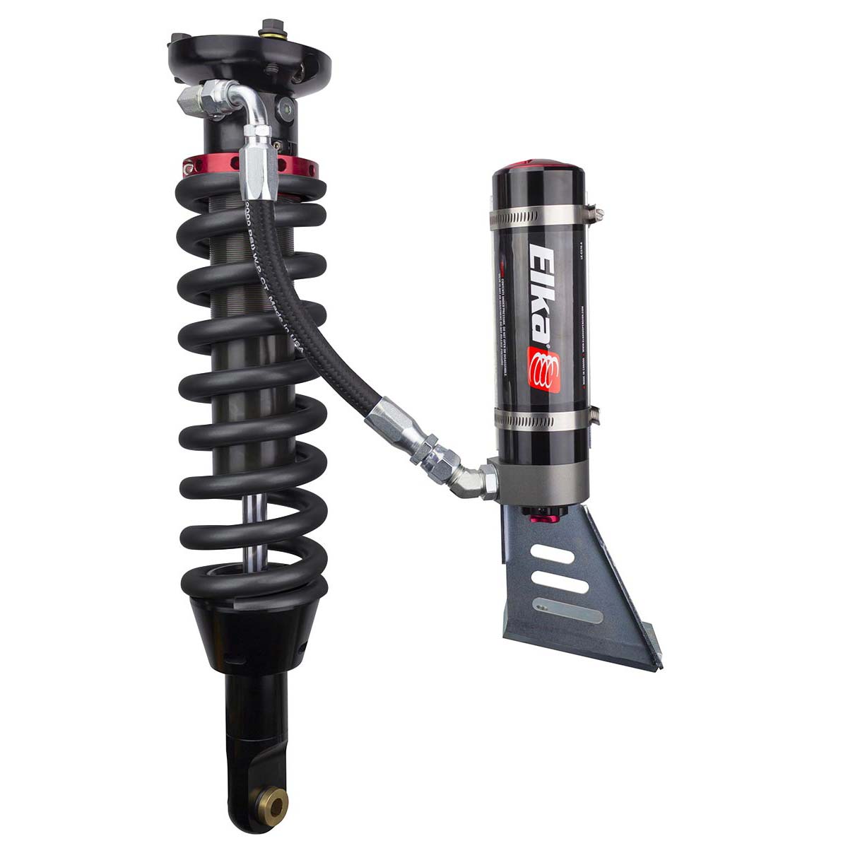Elka Suspension 2.5 Dc Reservoir Front Shocks For Toyota Fj Cruiser, 2011 To 2014 (2 In. To 3 In. Lift) - Sniper Custom Trucks