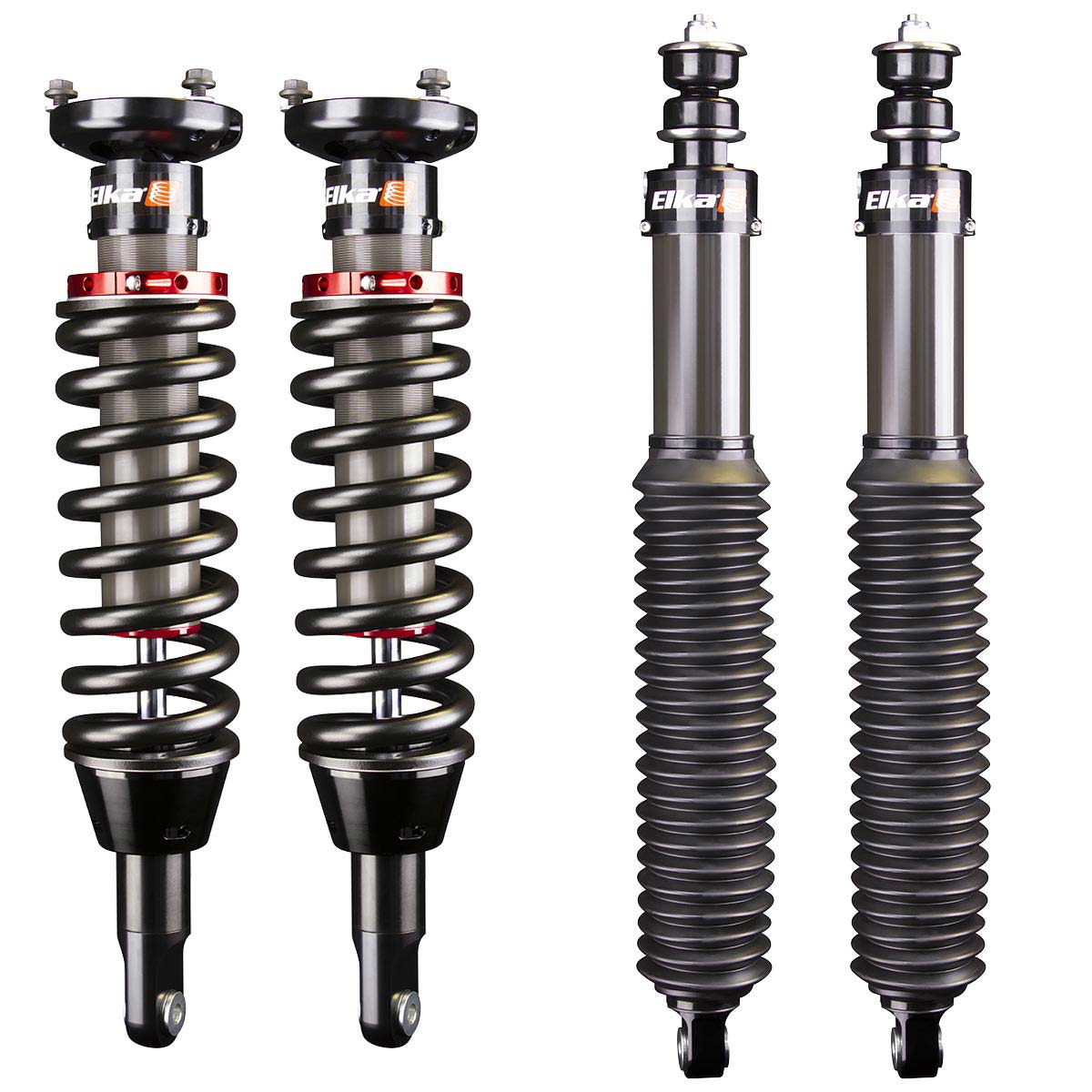 Elka Suspension 2.5 Ifp Front & Rear Shocks Kit For Toyota Fj Cruiser, 2011 To 2014 (0 In. To 2 In. Lift) - Sniper Custom Trucks