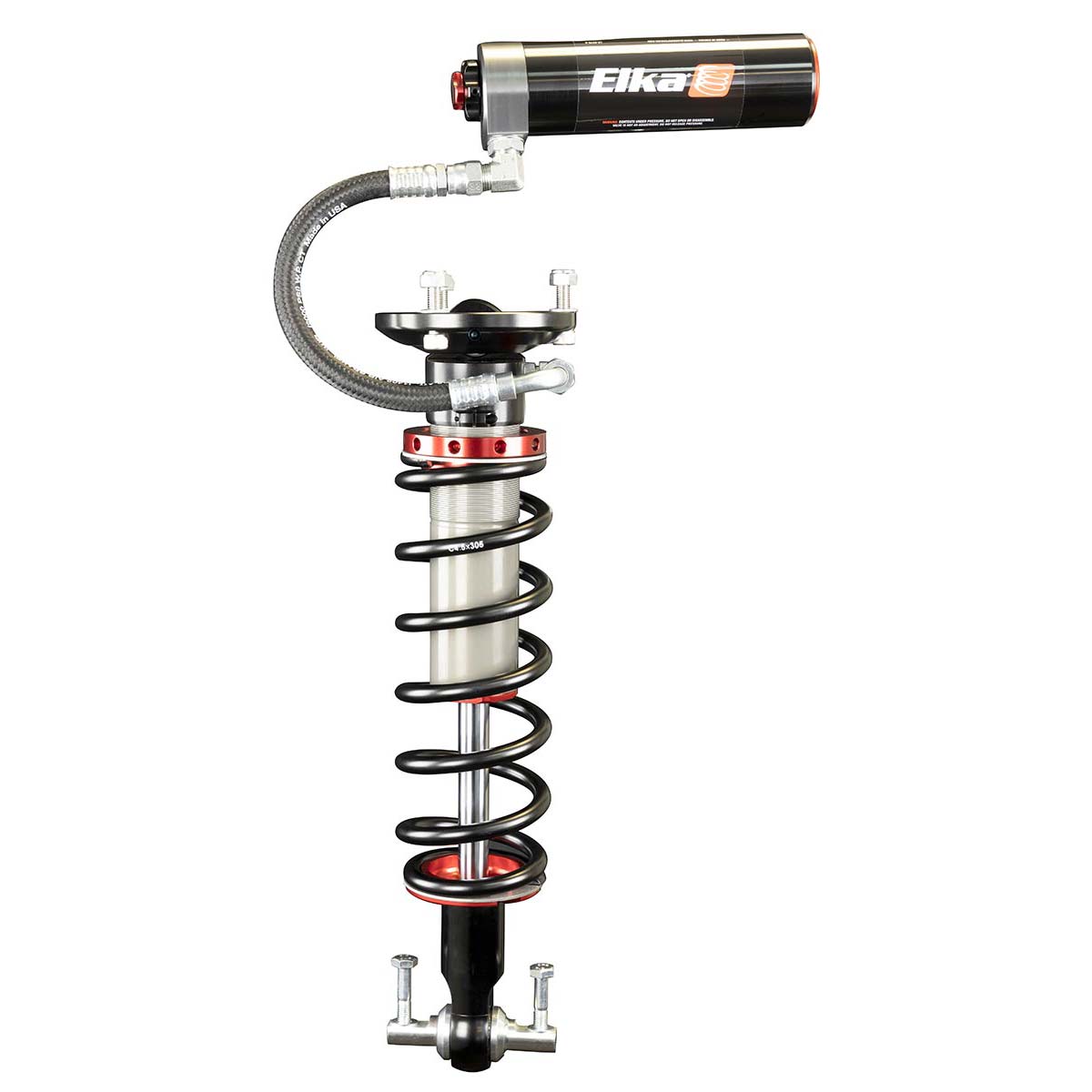 Elka Suspension 2.5 Dc Reservoir Front Shocks For Cadillac Escalade, 2015 To 2020 (1 In. To 2 In. Lift) - Sniper Custom Trucks