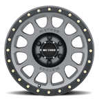 Method Race Wheels | MR305 NV | Titanium - Matte Black Lip