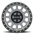 Method Race Wheels | MR305 NV | Titanium - Matte Black Lip