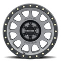 Method Race Wheels | MR305 NV | Titanium - Matte Black Lip - Sniper Custom Trucks
