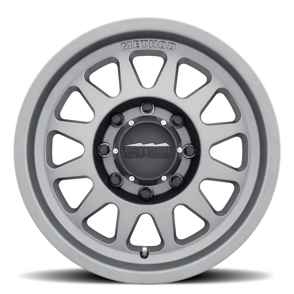 Method Race Wheels | MR704 HD Bead Grip | Titanium - Sniper Custom Trucks