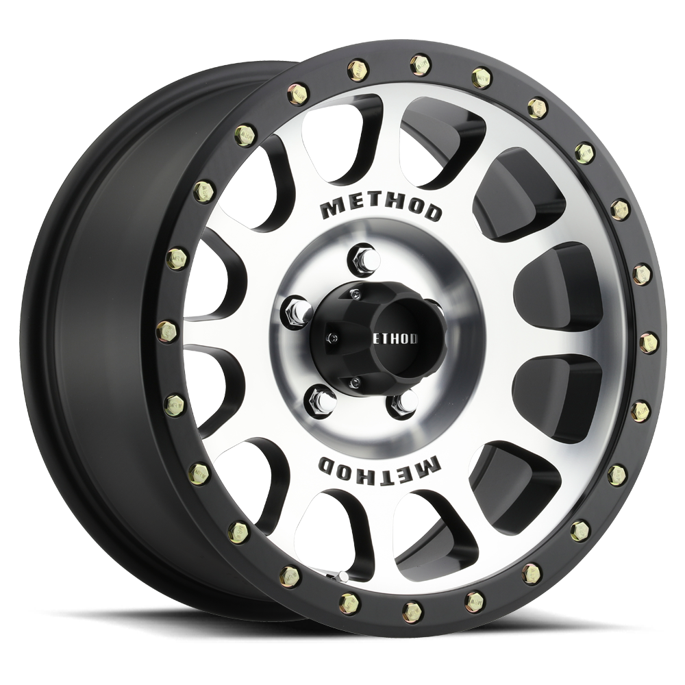Method Race Wheels | MR305 NV | Machined - Matte Black Lip