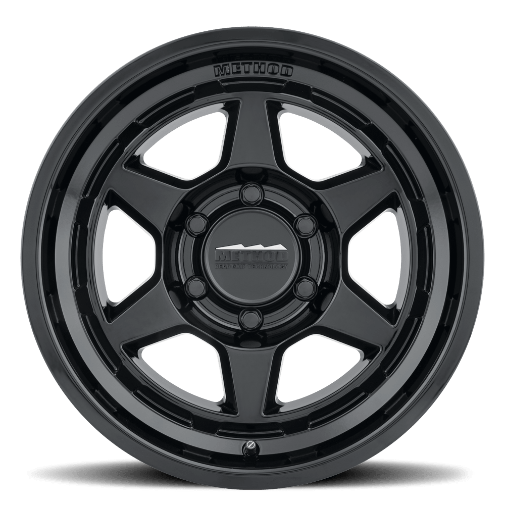 Method Race Wheels | MR708 Bead Grip | Gloss Black - Sniper Custom Trucks