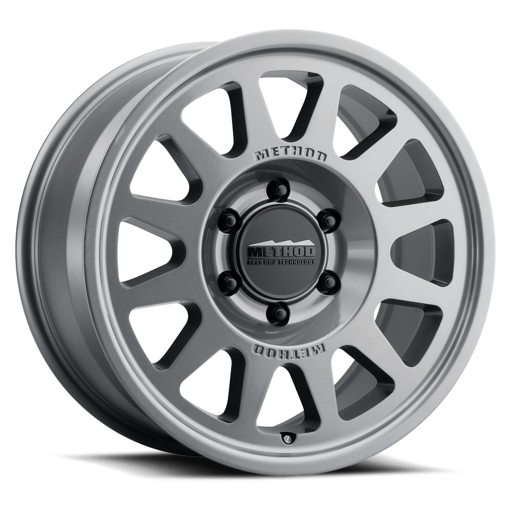 Method Race Wheels | MR703 Bead Grip HD | Gloss Titanium - Sniper Custom Trucks