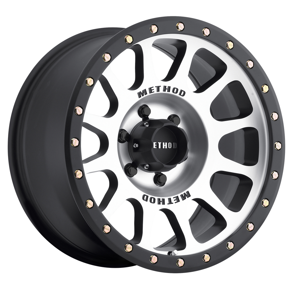 Method Race Wheels | MR305 NV | Machined - Matte Black Lip