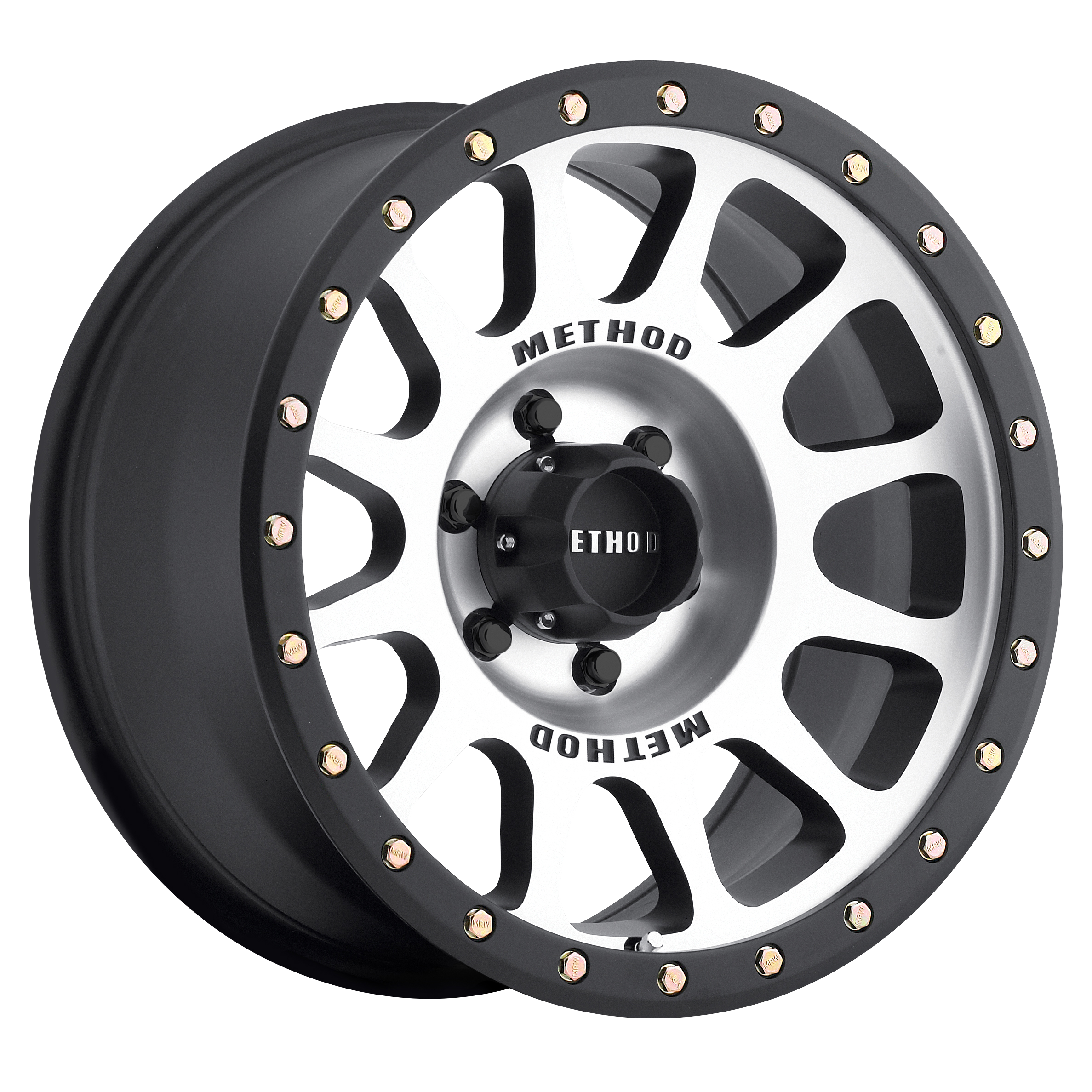Method Race Wheels | MR305 NV | Machined - Matte Black Lip