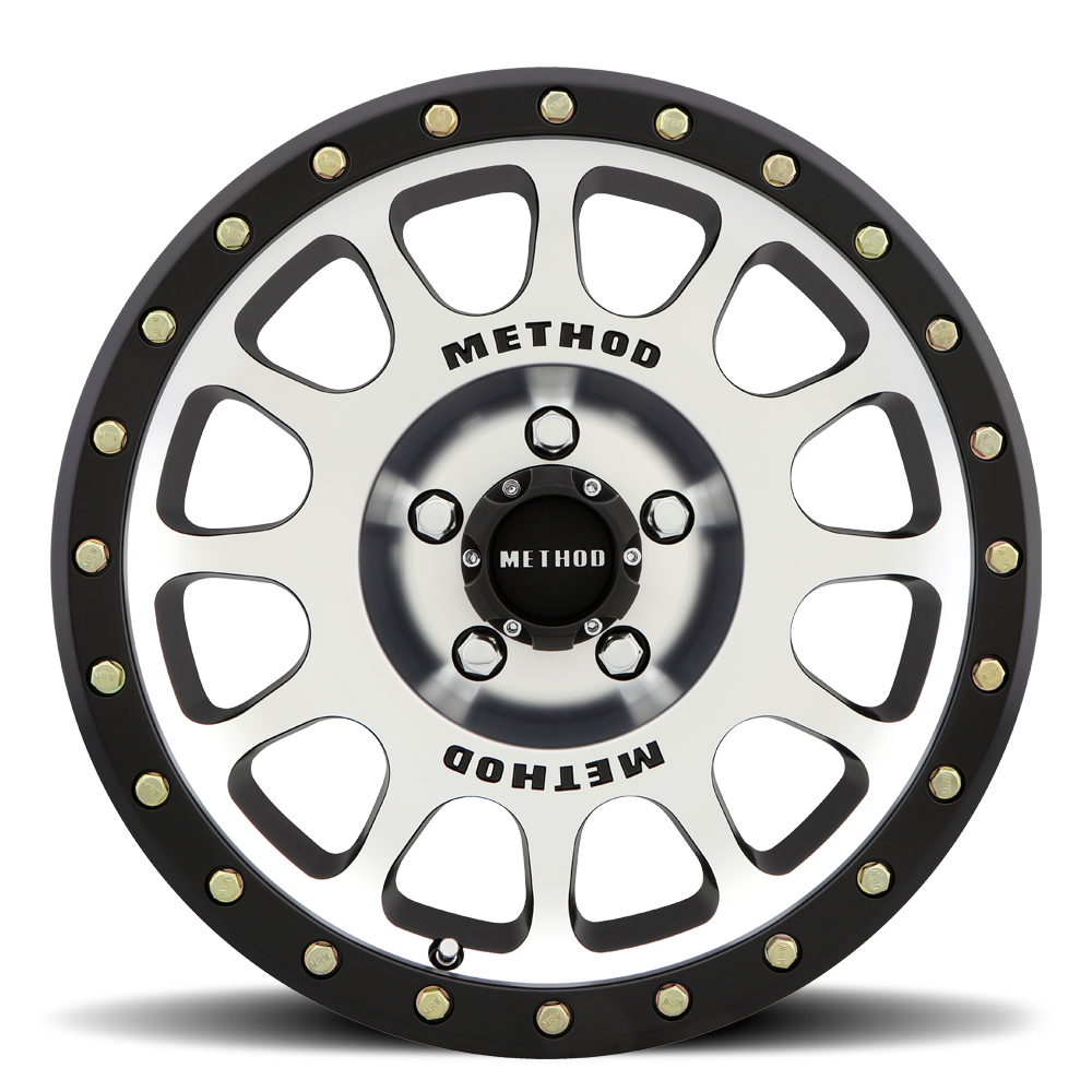 Method Race Wheels | MR305 NV | Machined - Matte Black Lip