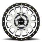 Method Race Wheels | MR305 NV | Machined - Matte Black Lip - Sniper Custom Trucks